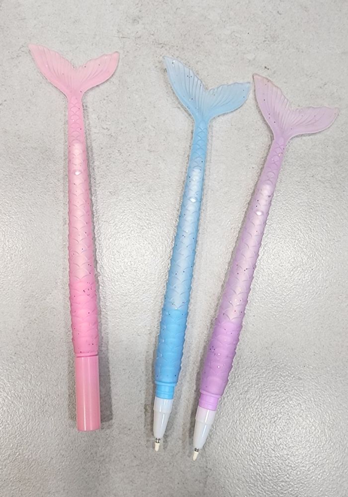 Mermaid theme gel pens for kids