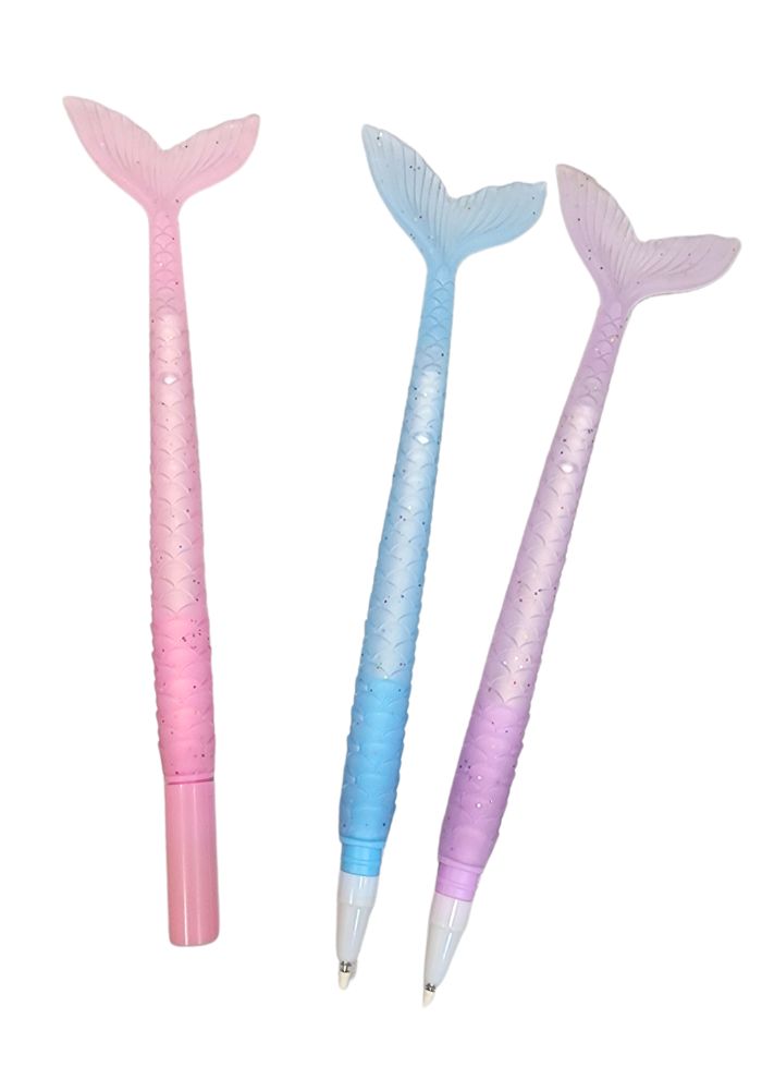 Mermaid theme gel pens