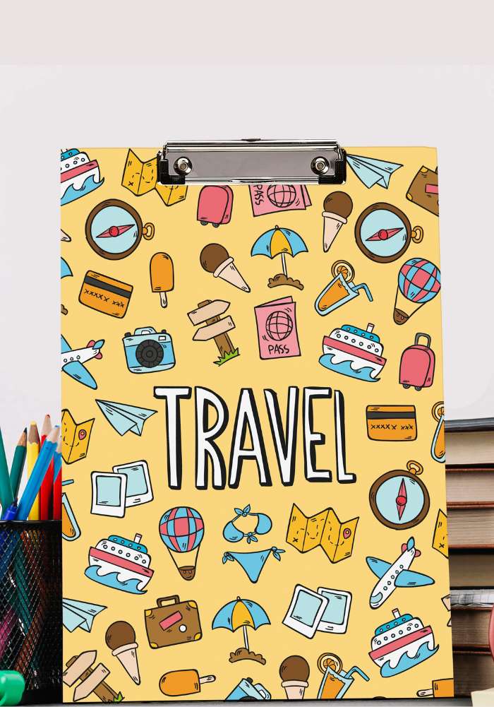 Travel Doodle Writing Pad for School-office