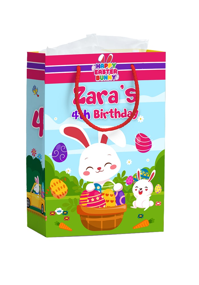 Easter Bunny Theme Paper bag for gifting 