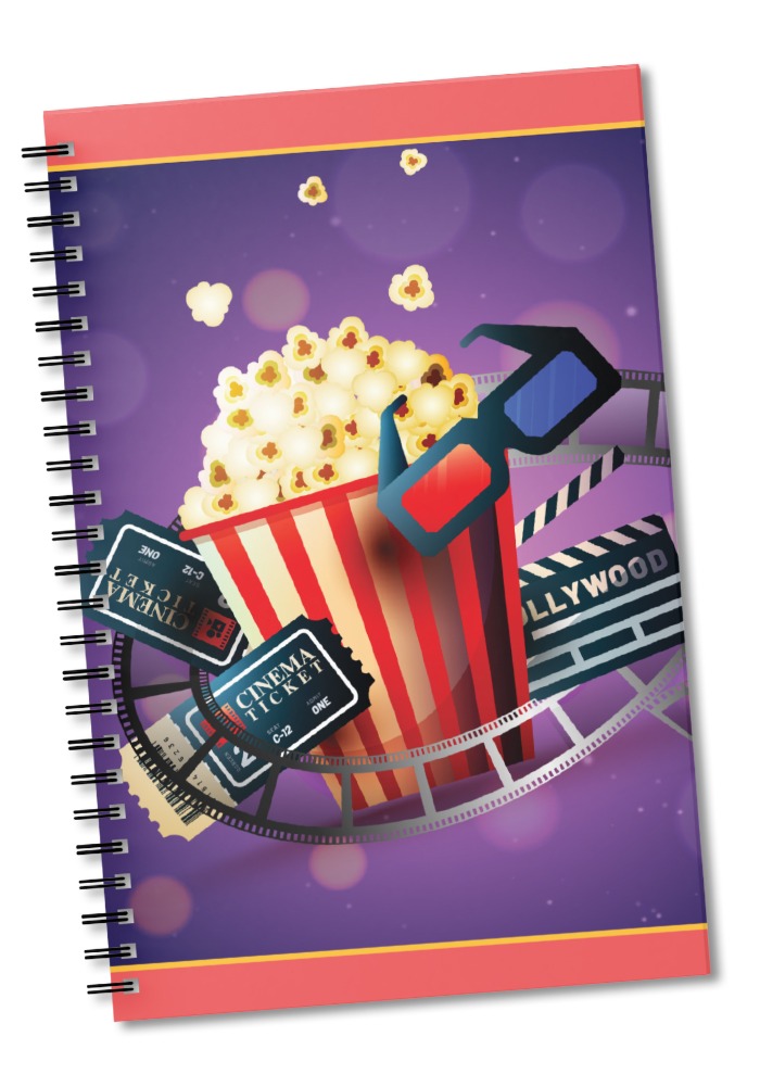 movie theme diary for kids return gifts