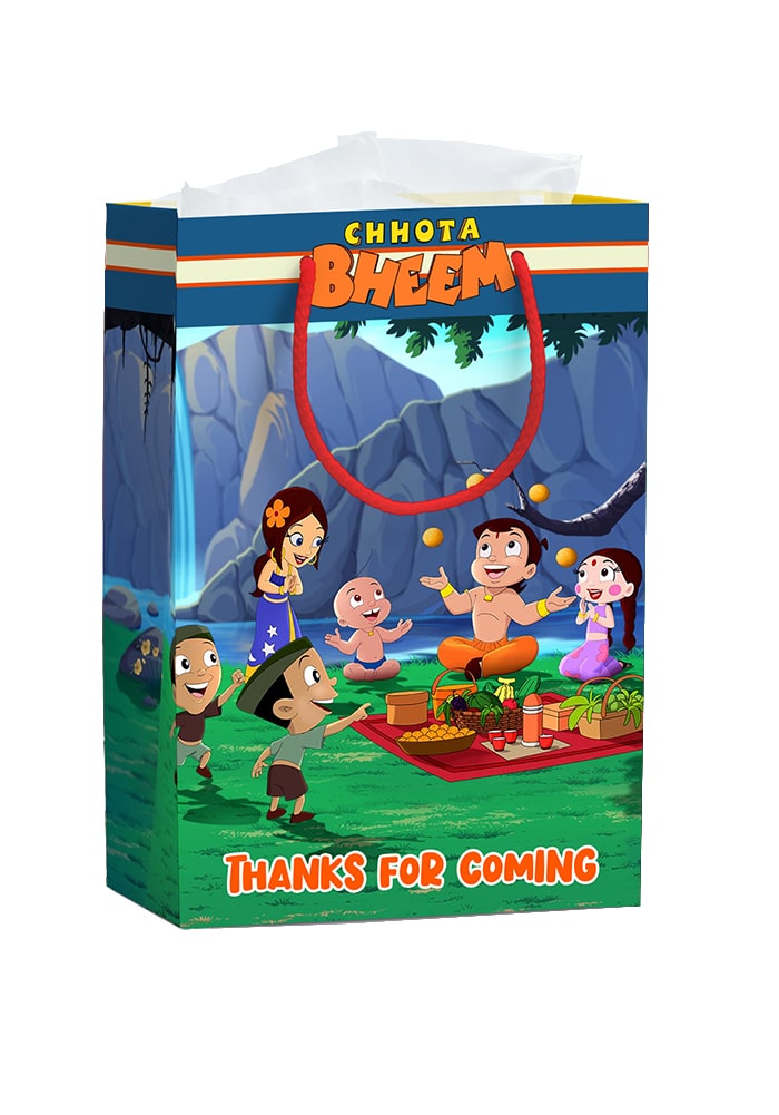 Chhota bheem theme Birthday return gifts paper bag