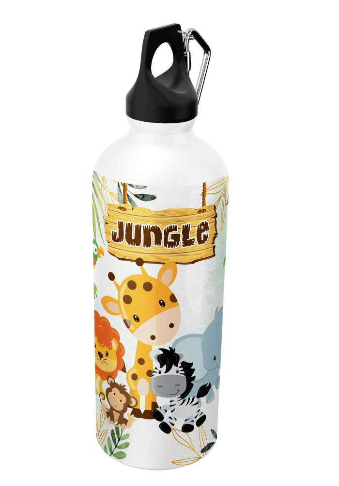 Animal safari theme printed water bottle for return gifts 
