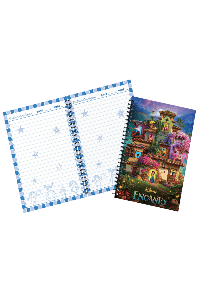 Encanto Princess spiral Diary for party favors