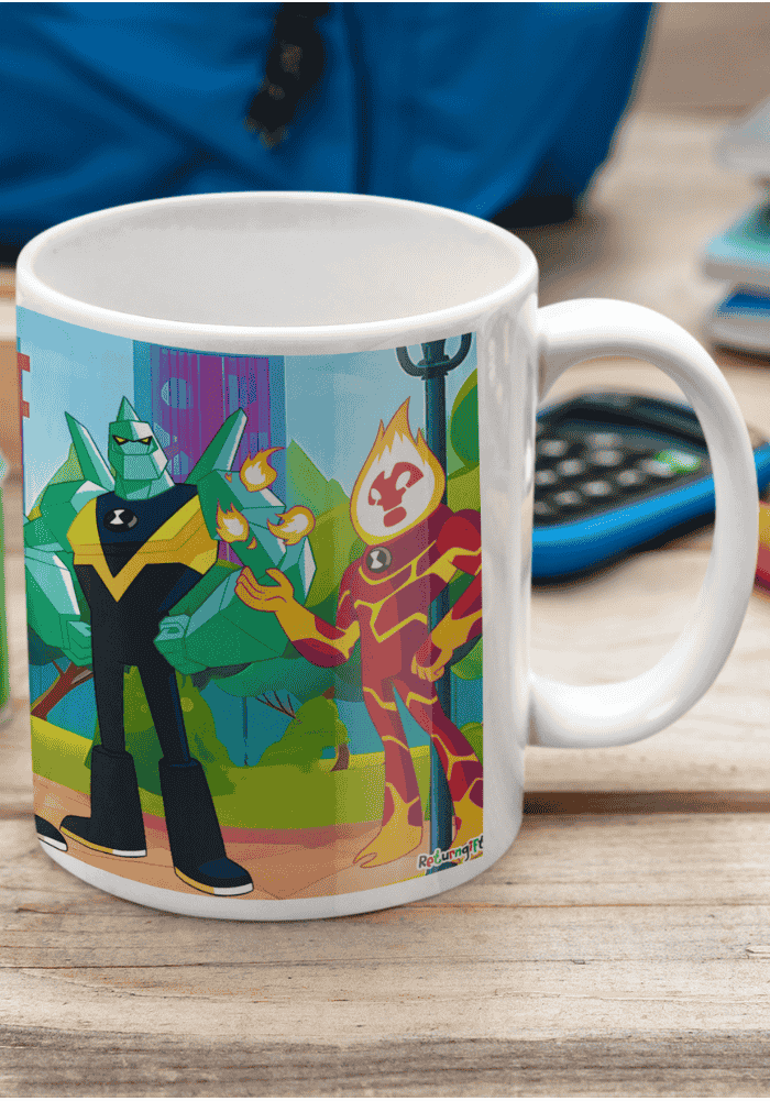 ben ten theme mug