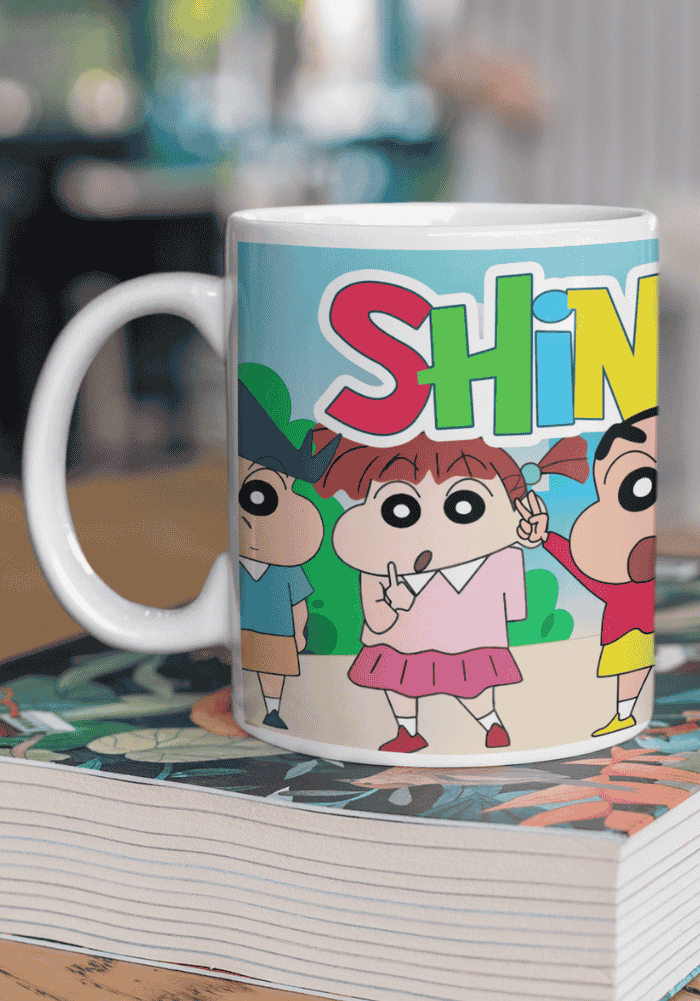 birthday return gifts in shin chan theme Shinchan Theme Printed Coffee mug for Return favors