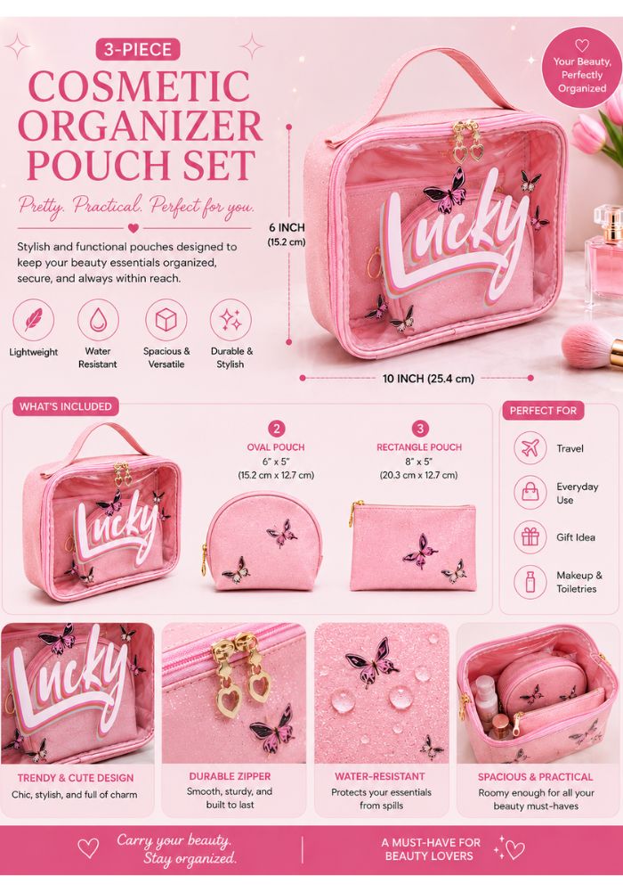 makeup orgainzer pouches for women kitty party gifts